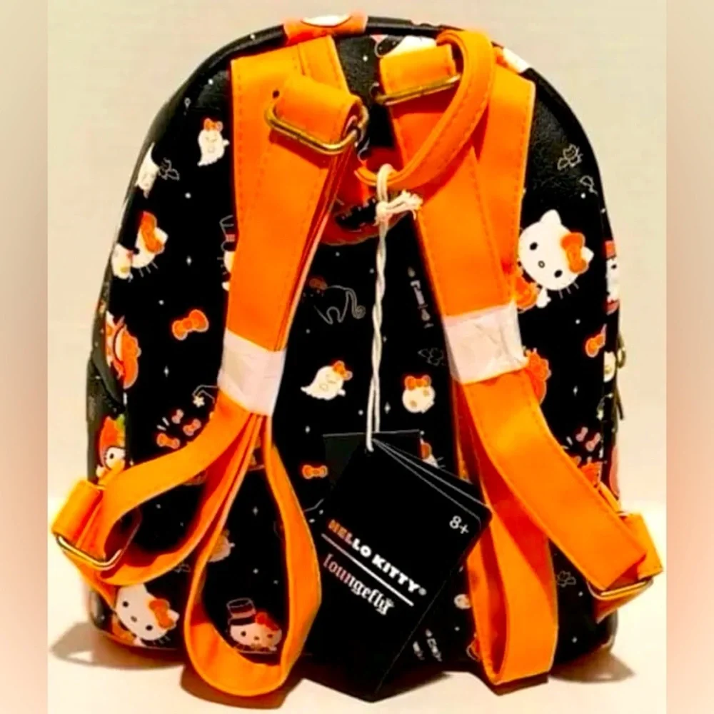 Loungefly Sanrio Hello Kitty Pumpkin Mini Backpack NWT
